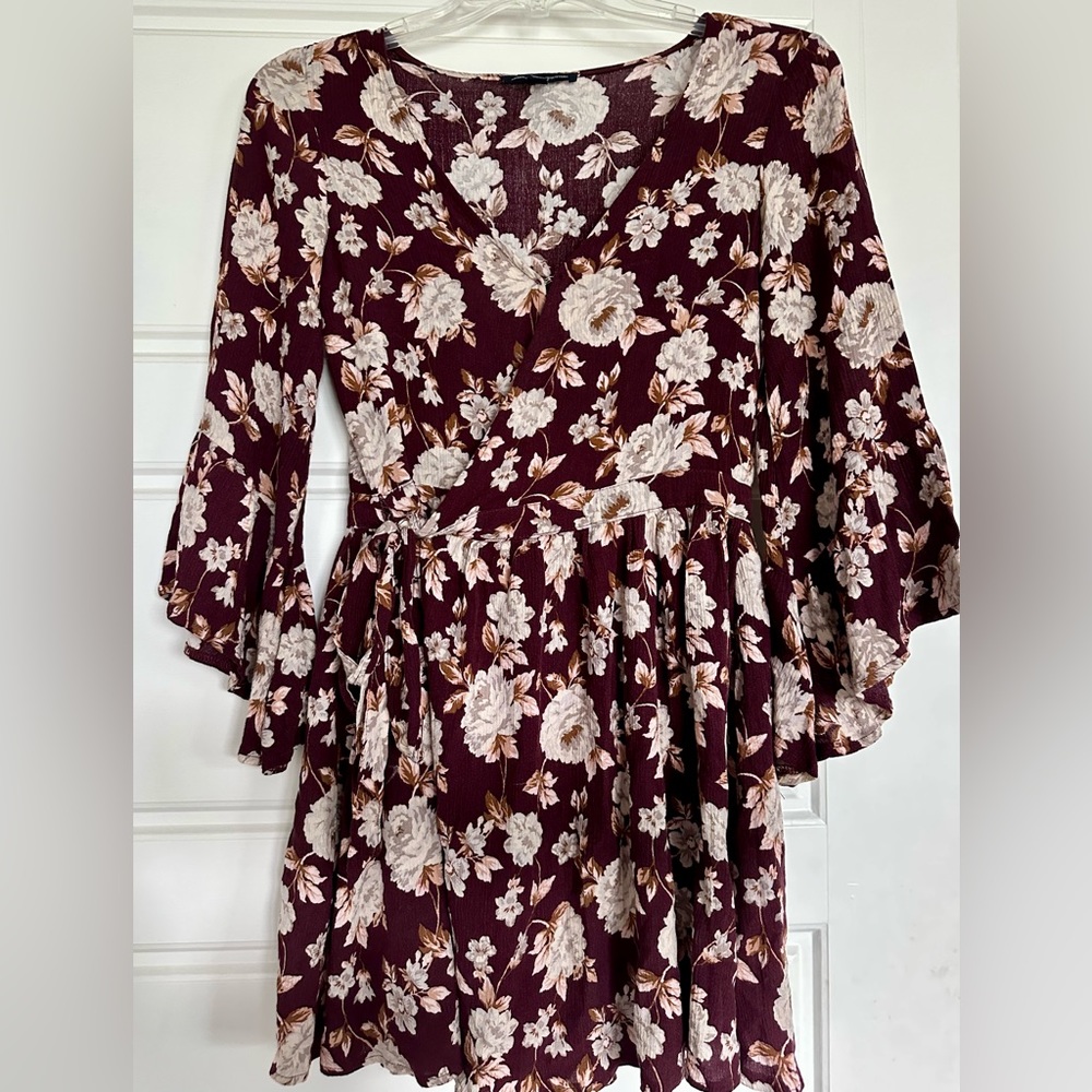 AE Tie waist kimono dress